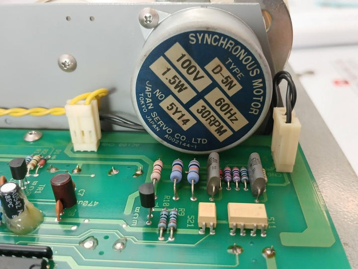 Nunotani Keiki Seisakusho Co. Electric Engine Telegraph Logger Vml-600 A7252