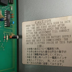 Nunotani Keiki Seisakusho Co. Electric Engine Telegraph Logger Vml-600 A7252