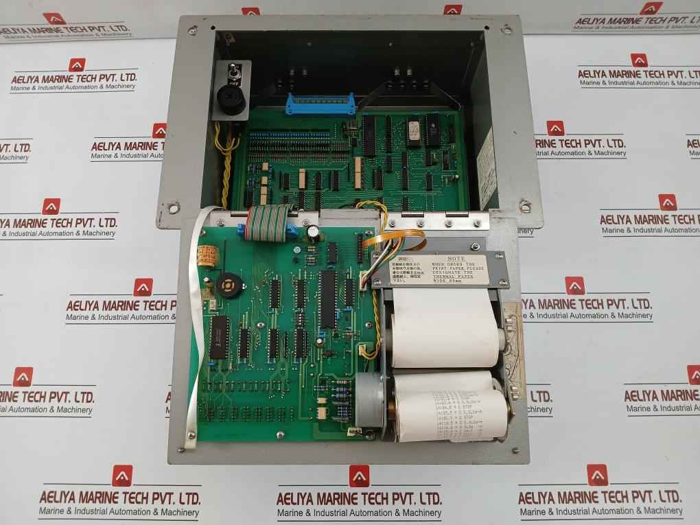Nunotani Keiki Seisakusho Co. Electric Engine Telegraph Logger Vml-600 A7252
