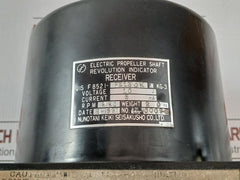 Nunotani Keiki Seisakusho Electric Propeller Shaft Revolution Jis F 8521-fe130K