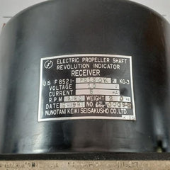Nunotani Keiki Seisakusho Electric Propeller Shaft Revolution Jis F 8521-fe130K