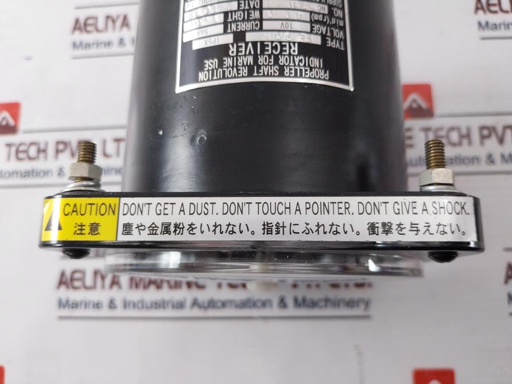 Nunotani Keiki Seisakusho Fe90K Propeller Shaft Revolution Indicator Ip5X