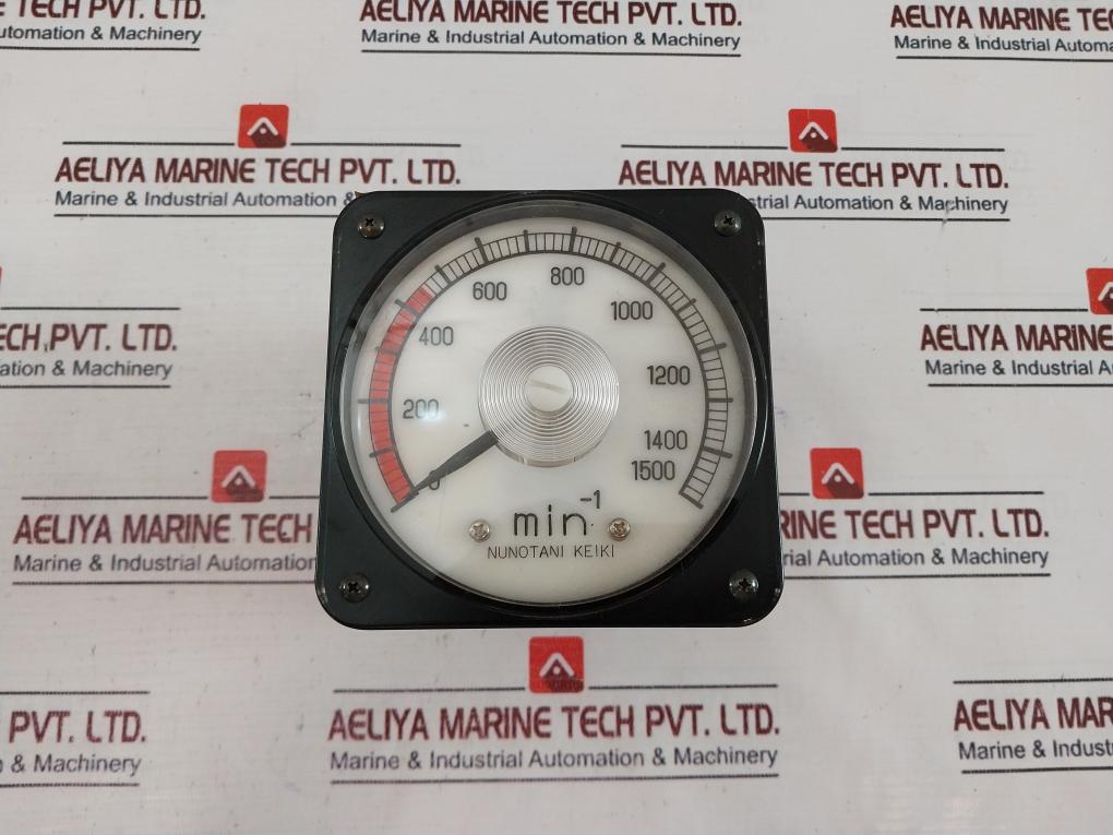 Nunotani Keiki Seisakusho Fl90K Propeller Shaft Revolution Indicator