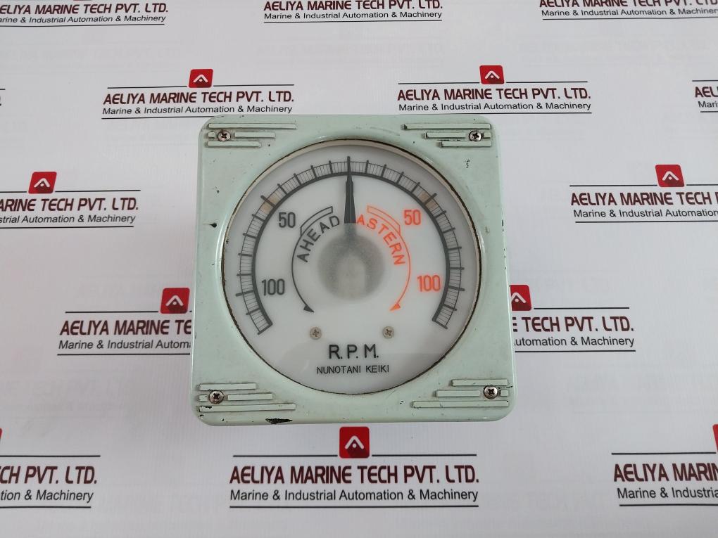 Nunotani Keiki Seisakusho Jis F8521-fe130 Electric Shaft Rpm Indicator ...