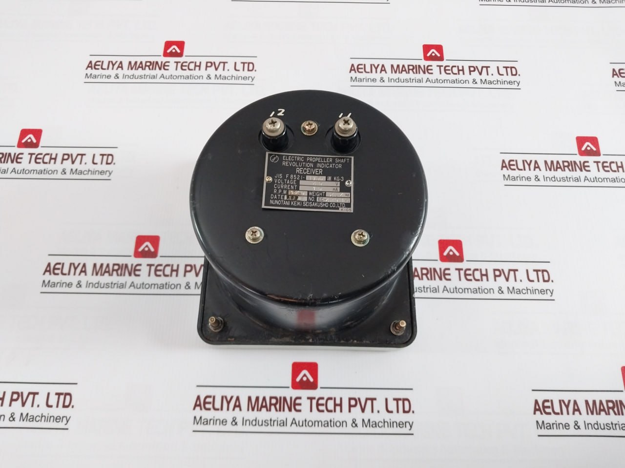 Nunotani Keiki Seisakusho Jis F8521-fe130 Electric Shaft Rpm Indicator Receiver