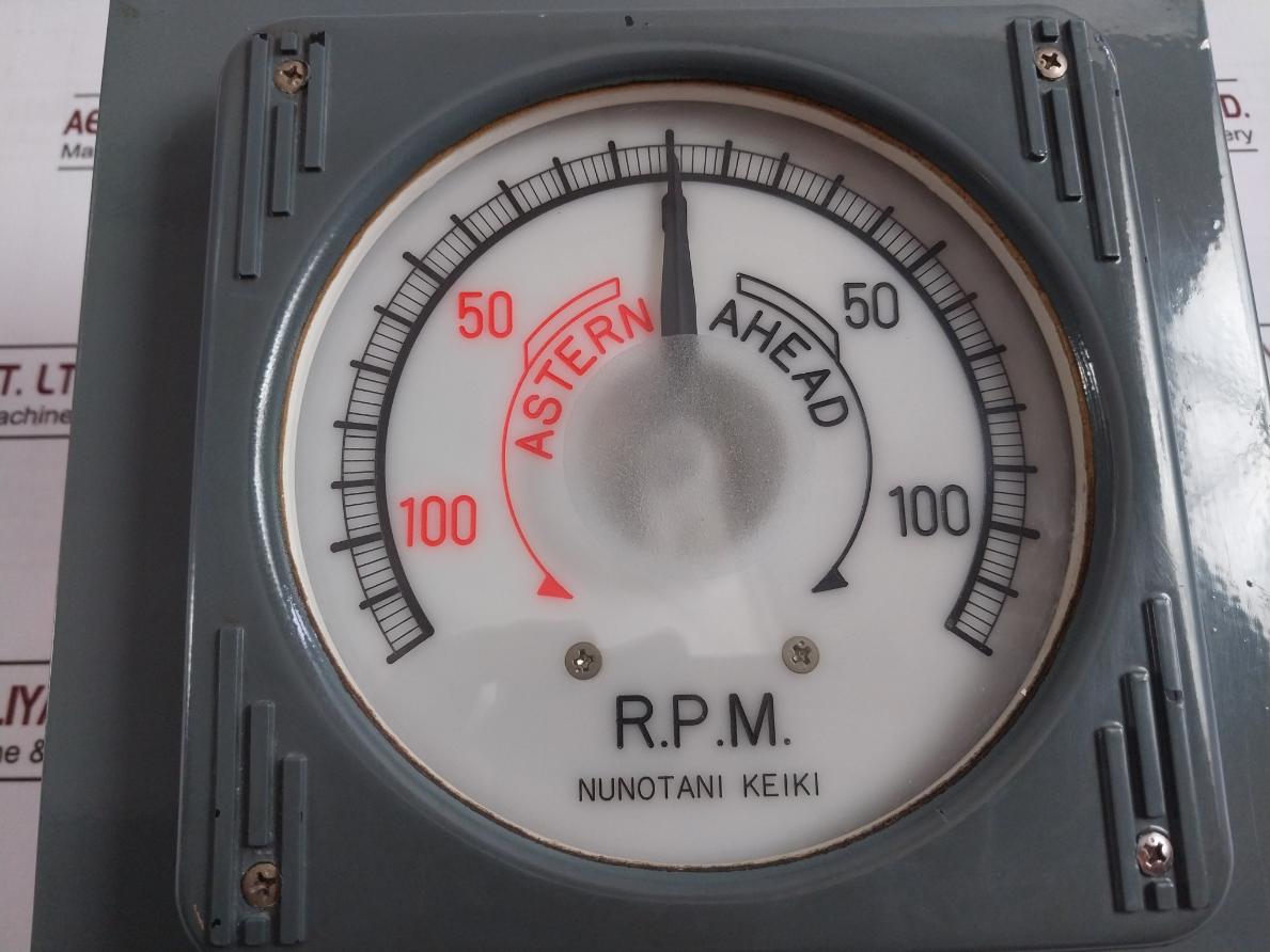 Nunotani Keiki Seisakusho Jis F8521-fe130Kg Electric Shaft Revolution Indicator