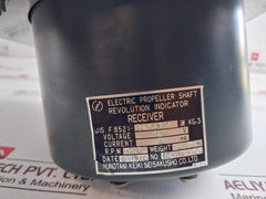 Nunotani Keiki Seisakusho Jis F8521-fe130Kg Electric Shaft Revolution Indicator