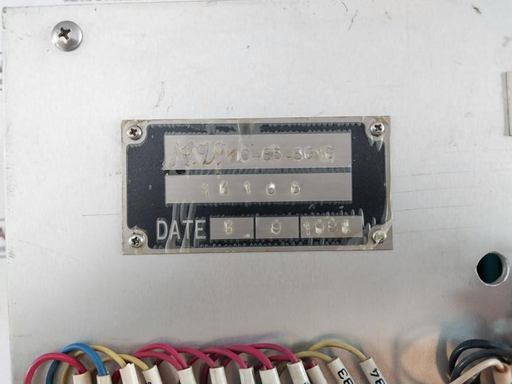 Nunotani Keiki Seisakusho KO-85-6919/K0-85-6919 Alarm Circuit Module