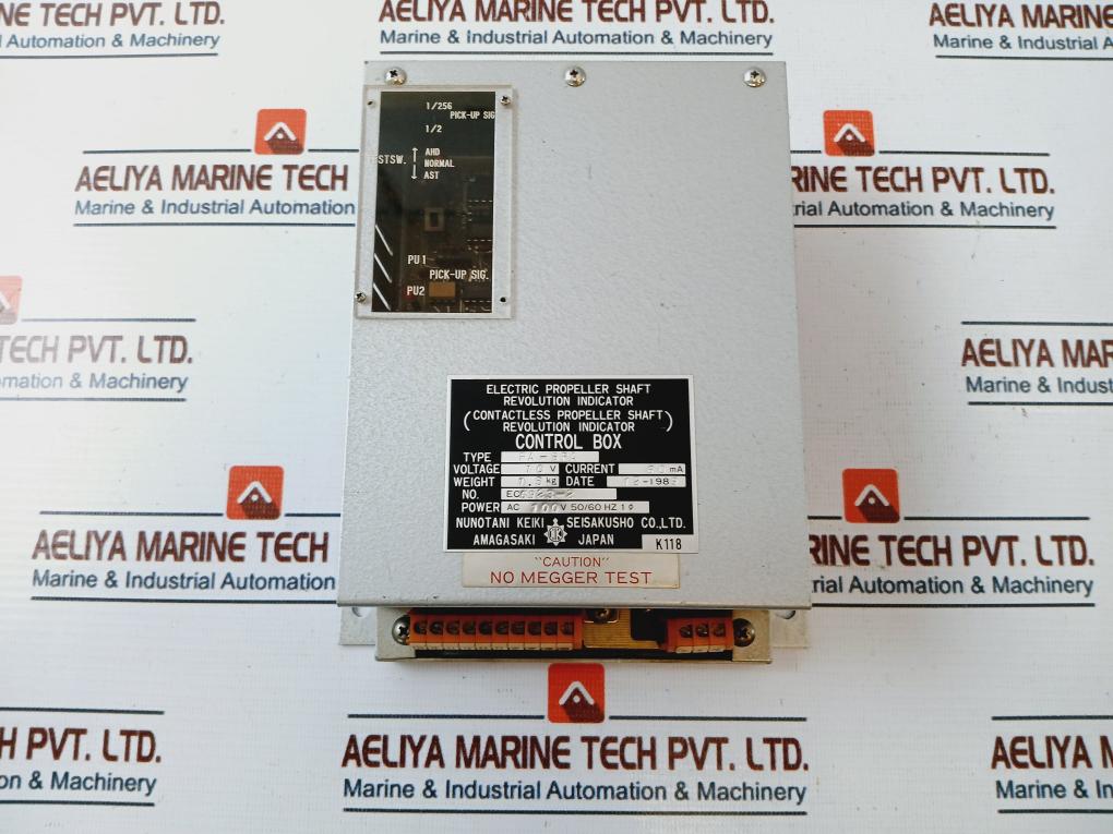 NUNOTANI KEIKI SEISAKUSHO PA-SPA Electric Propeller Shaft Revolution Indicator
