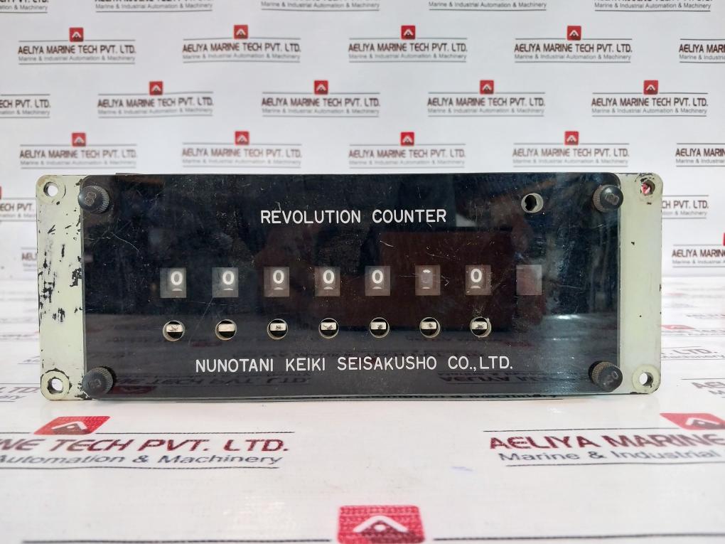 Nunotani Keiki Seisakusho Re38 Revolution Counter Ac220V 50/60Hz