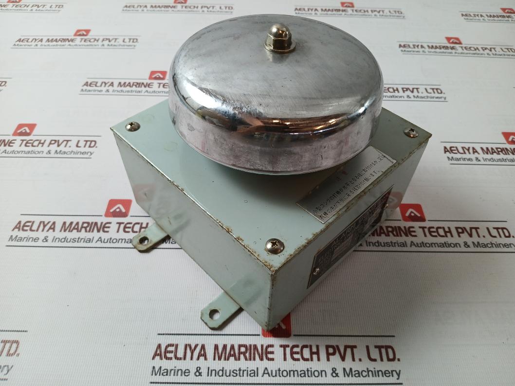 Nunotani Keiki Seisakusho Sg-s Alarm Gong For Electric Engine Telegraph 100V
