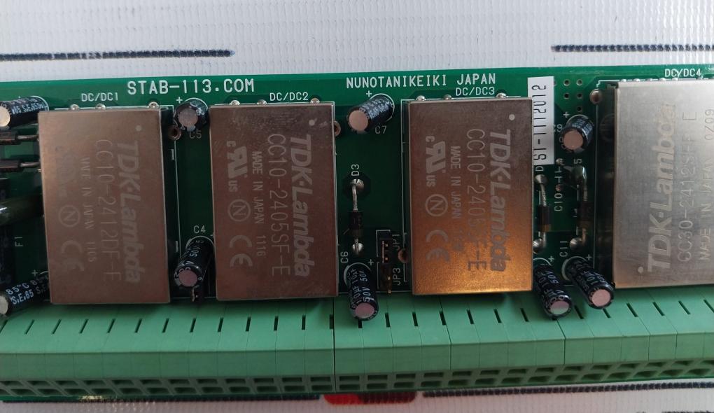 Nunotani Keiki STAB-113 DC-DC Converter Board