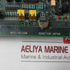 Nunotani Mpu-110.Com Printed Circuit Board Thruster Controller V25-b20-1.3