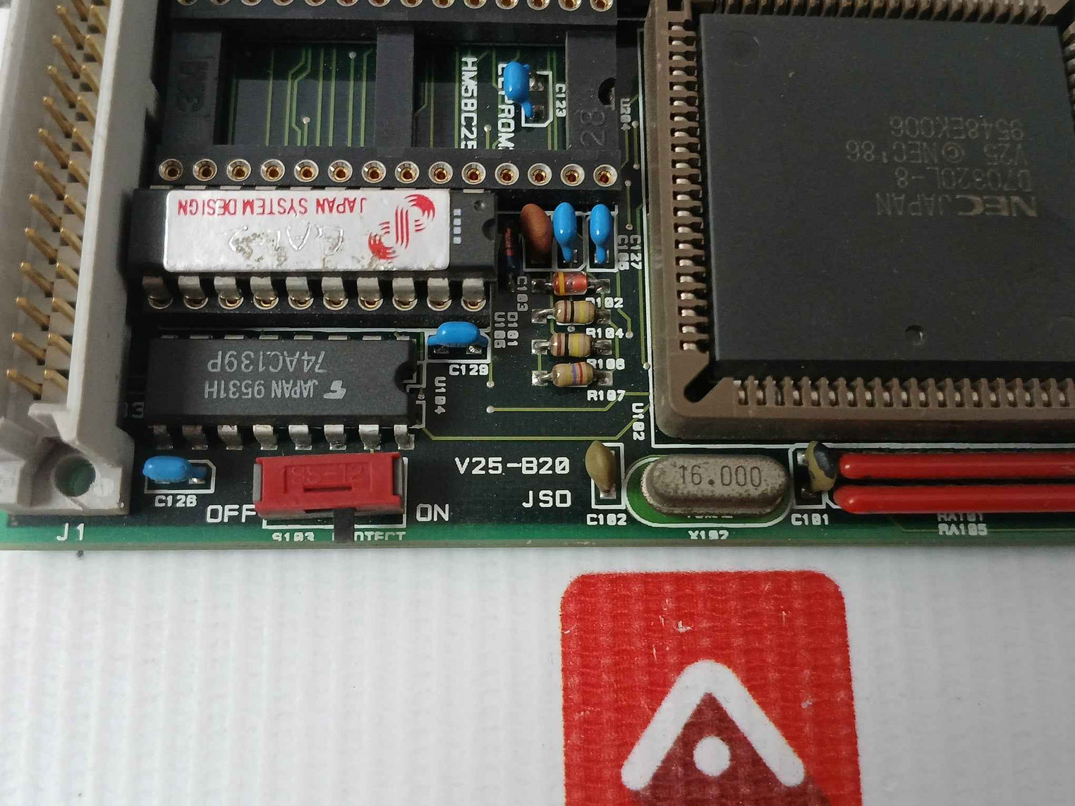 Nunotani Mpu-110.Com Printed Circuit Board Thruster Controller V25-b20-1.3