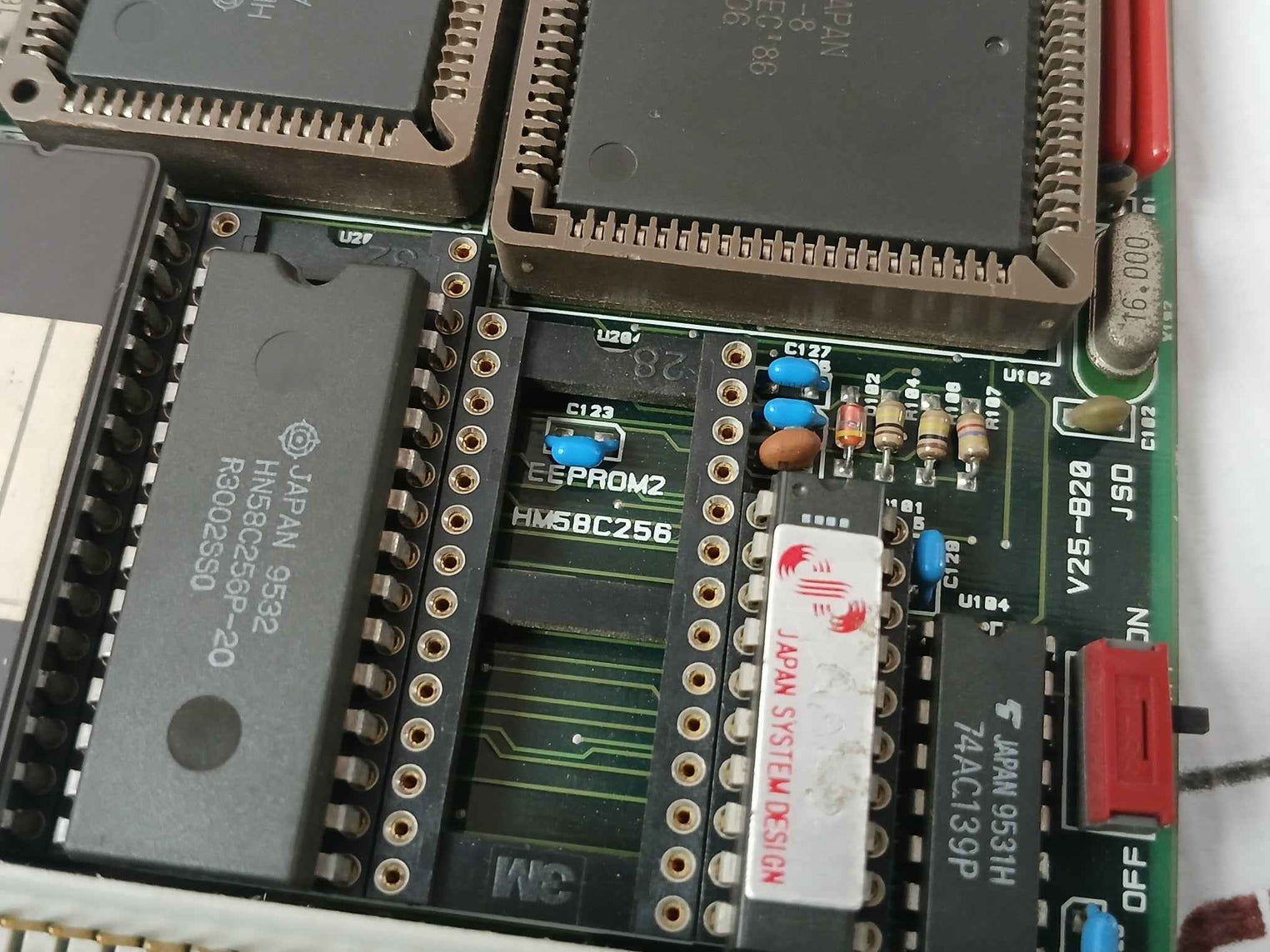 Nunotani Mpu-110.Com Printed Circuit Board Thruster Controller V25-b20-1.3