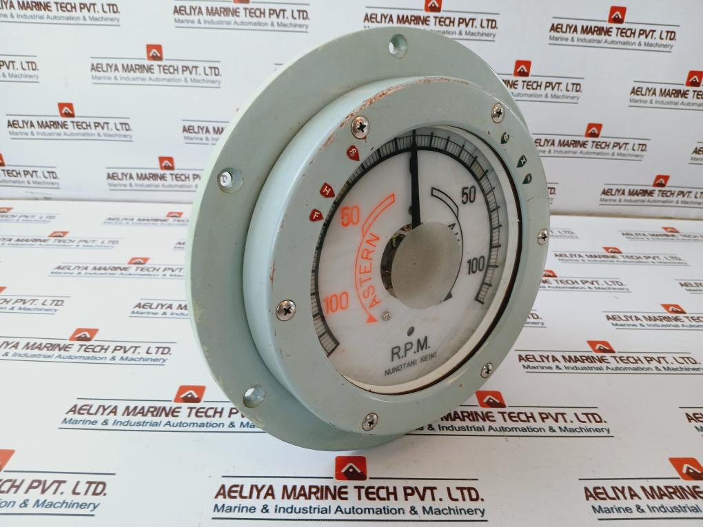 Nunotani ΚΕΙΚΙ Jis F 8521-fe150K0 Electric Propeller Shaft Revolution Indicator For Marine Use Receiver