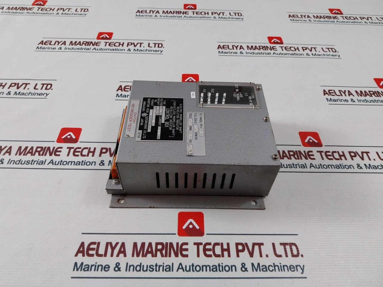 Nunotani Keiki Pa-spd Electric Propeller Shaft Revolution Indicator 10V