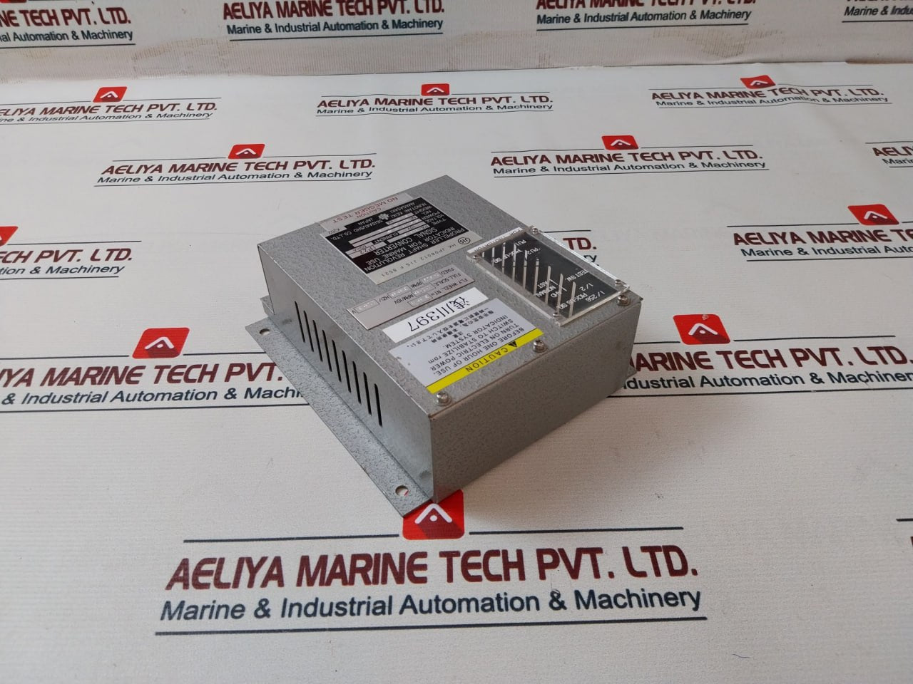 Nunotani Keiki Pa-spd Signal Converter Propeller Shaft Revolution Indicator 10V