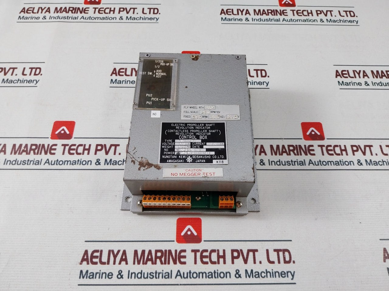 Nunotani Keiki Seisakusho Pa-spd Propeller Shaft Revolution Indicator Controlbox