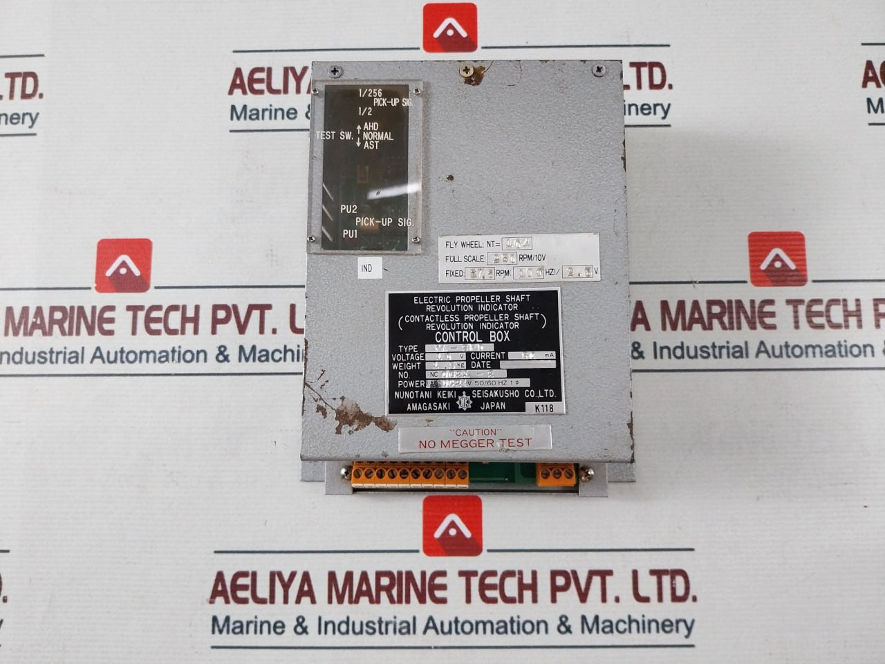 Nunotani Keiki Seisakusho Pa-spd Propeller Shaft Revolution Indicator Controlbox
