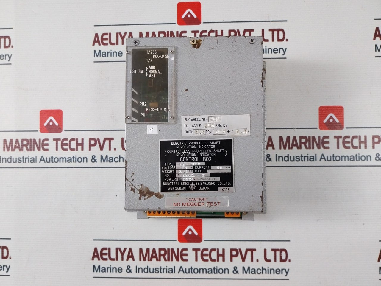 Nunotani Keiki Seisakusho Pa-spd Propeller Shaft Revolution Indicator Controlbox