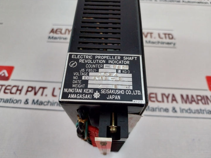 Nunotani Keiki Seisakusho Re-s8Dr Lectric Revolution Counter Indicator Ec-9759-9 Dc24V
