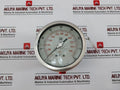 Nuova Fima En837-1 Manometer, 0-400 Bar / 0-5500 Psi, Aisi 316L Tube