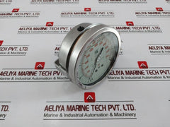 Nuova Fima En837-1 Manometer, 0-400 Bar / 0-5500 Psi, Aisi 316L Tube