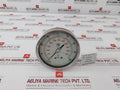 Nuova Fima En837-1 Pressure Gauge 0-5500 Psi/0-400 Bar, Aisi 316L
