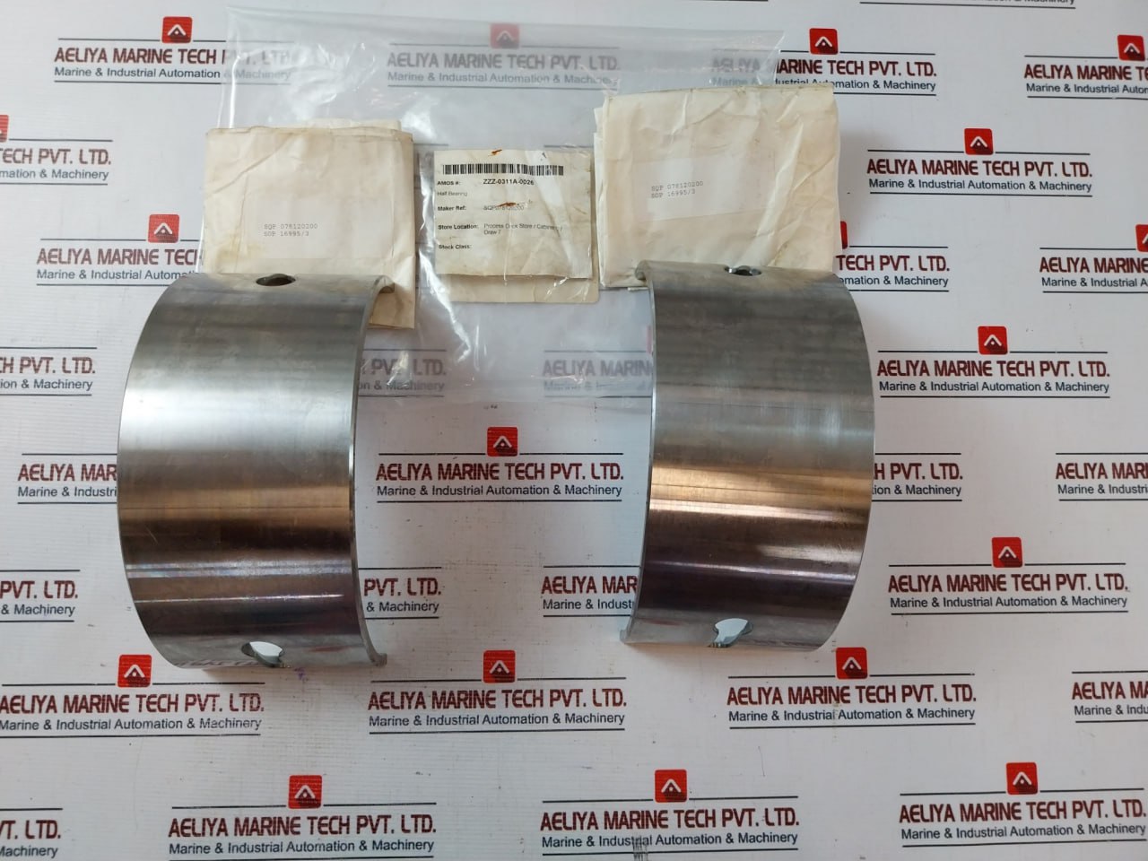 Nuovo Pignone Sqp078120200 Half Bearing Set