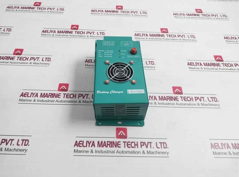 Nuteck B150-24C Battery Charger A073N345 90-300 Vac 24Vdc 6A