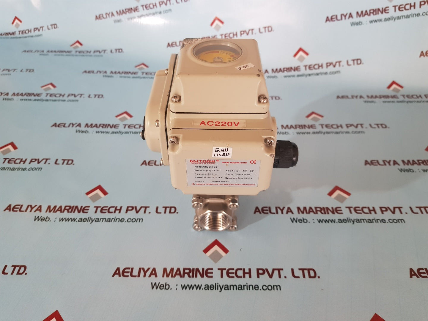 Nutork nte-05bdb1 electric actuator