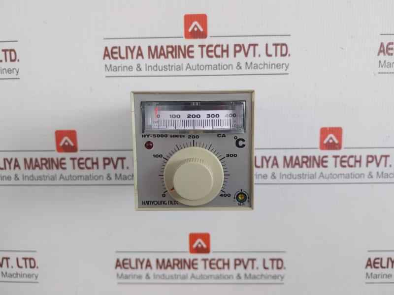 Hy-5000-pkmnr07 Analog Indicator Temperature Controller 0-400°C Hanyoung Nux