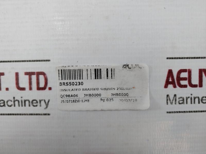 Nvent Eriflex Ibsb50-230 Insulated Braided Conductor 558507 2 Meter