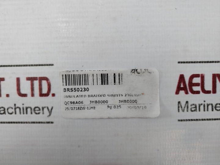 Nvent Eriflex Ibsb50-230 Insulated Braided Conductor 558507 2 Meter