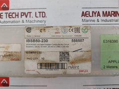 Nvent Eriflex Ibsb50-230 Insulated Braided Conductor 558507 2 Meter
