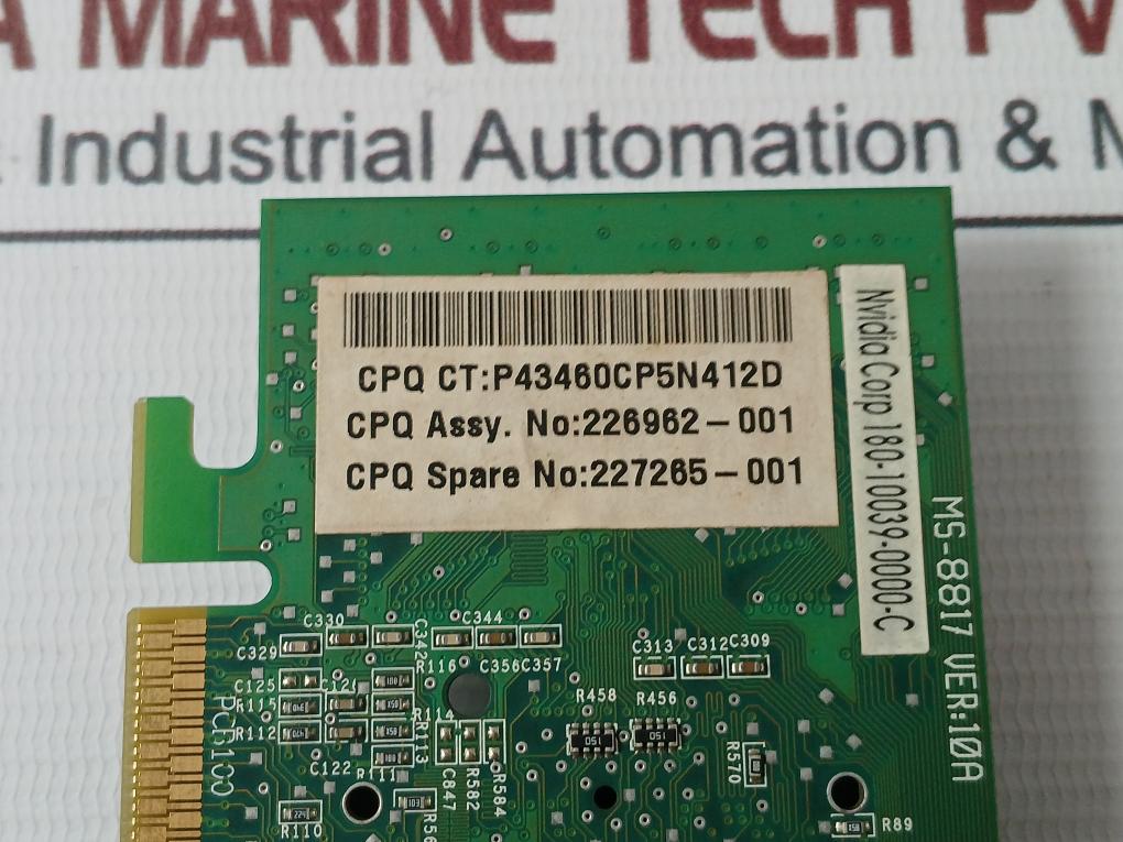 Nvidia 180-p0039-0000-c Video Card 10A 94V