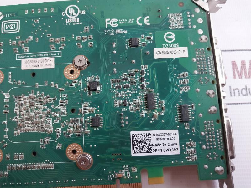 Nvidia Ky 01016 Video Card Dc12V 0.19A 0844Hw Ps88