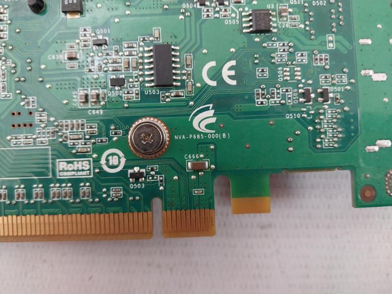 Nvidia P685 Video Graphic Card Dcv-00649-n4-hf Class B