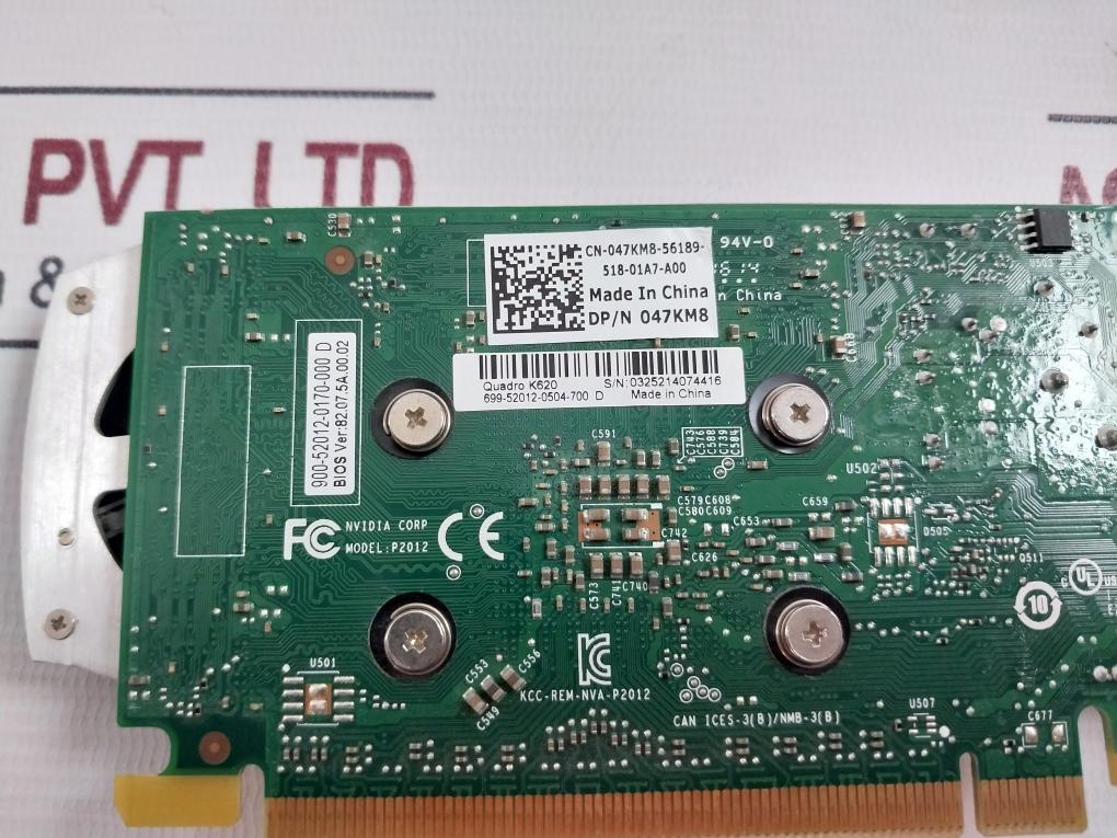 Nvidia Quadro K620 Video Graphics Card Gpu Low Profile Kcc-rem-nva-p2012