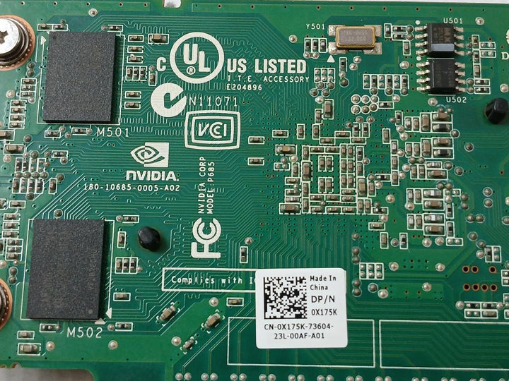 Nvidia P685 Professional Graphics Card