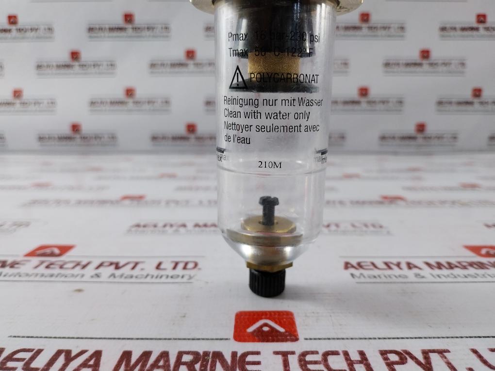 Nw6 Nd25 Pressure Regulator 210M Pmax 16 Bar – 230 Psi Tmax 50C – 122F