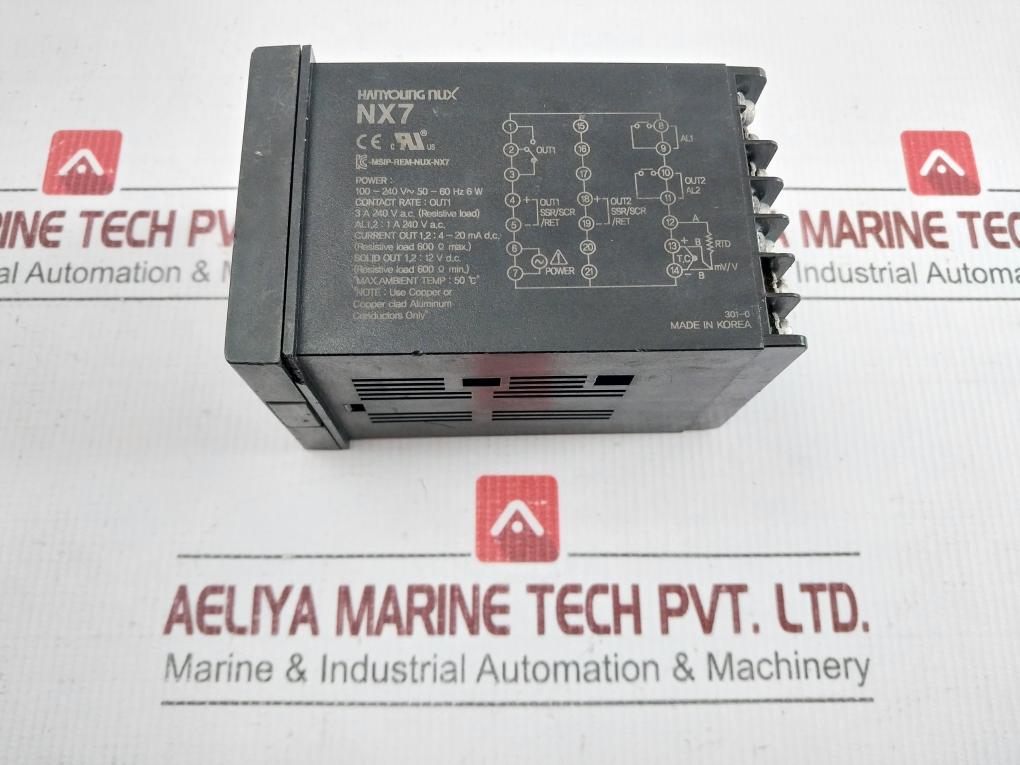 Nx7-00 Hanyoung Nux Digital Temperature Controller 100-240V/50-60Hz 6W
