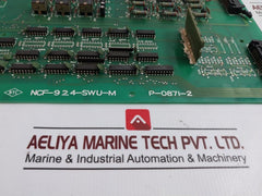 Nyc P-0871-2 Pcb Card Ncf-924-swu-m, M40083