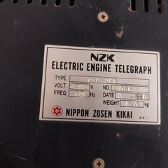Nzk Lgp-df1 Engine Telegraph Logger Ac100 V 60 Hz
