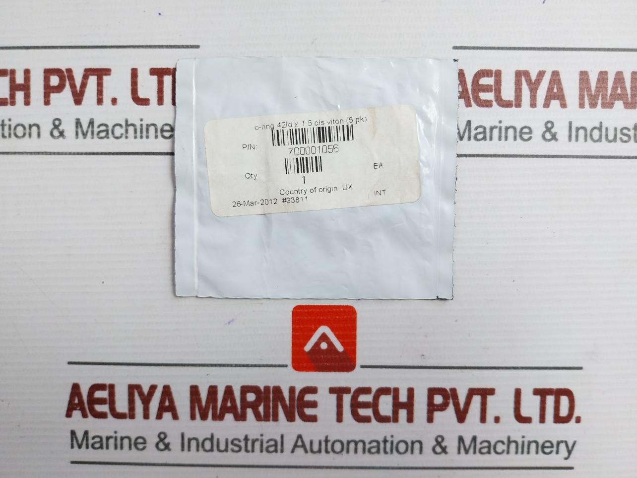 O-ring Seal 42Id X 1.5 C/S Waters 700001056 (1 Packet = 5 Pieces)