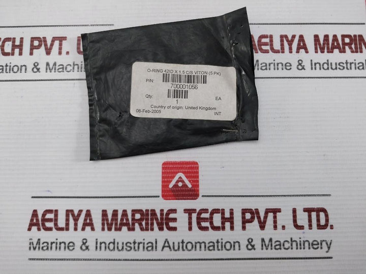 Waters O-ring Seal 42Id X 1.5C/S 700001056 (1 Packet = 5 Pcs)