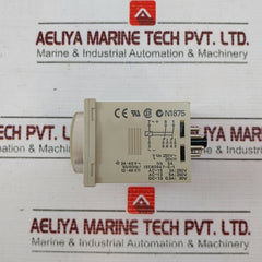 OMRON H3CR-A8 Timer Relay 0 – 3 hrs 24-48VAC 50/60HZ 12-48VDC