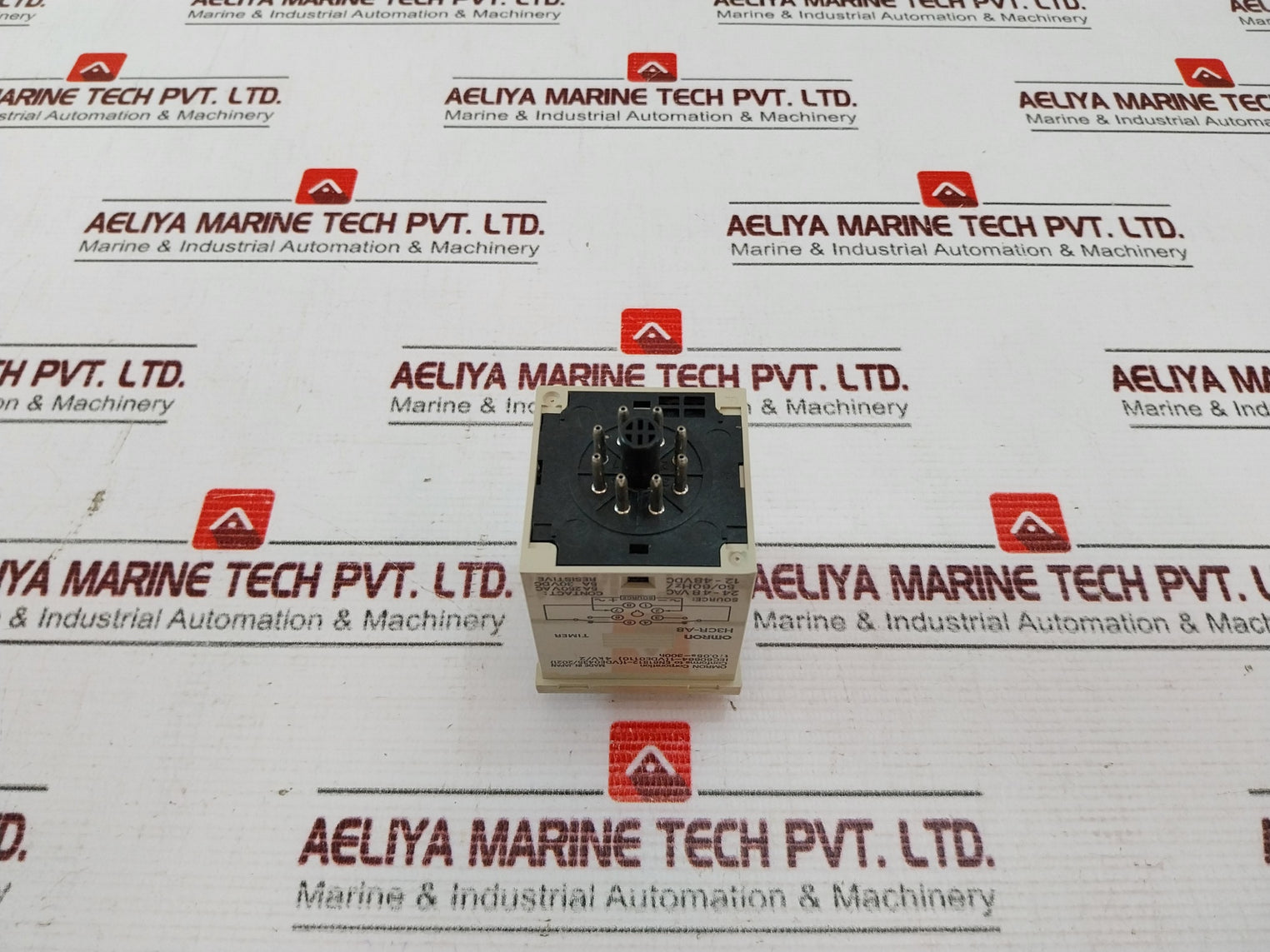 OMRON H3CR-A8 Timer Relay 0 – 3 hrs 24-48VAC 50/60HZ 12-48VDC