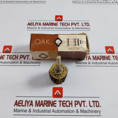 Oak 399 423-k 3 Pole Rotary Switch 2–12 Position